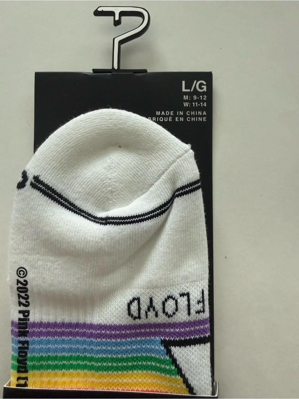 Pink Floyd socks Fits Men’s Shoe Size 9-12 Women’s Shoe Size 11-14